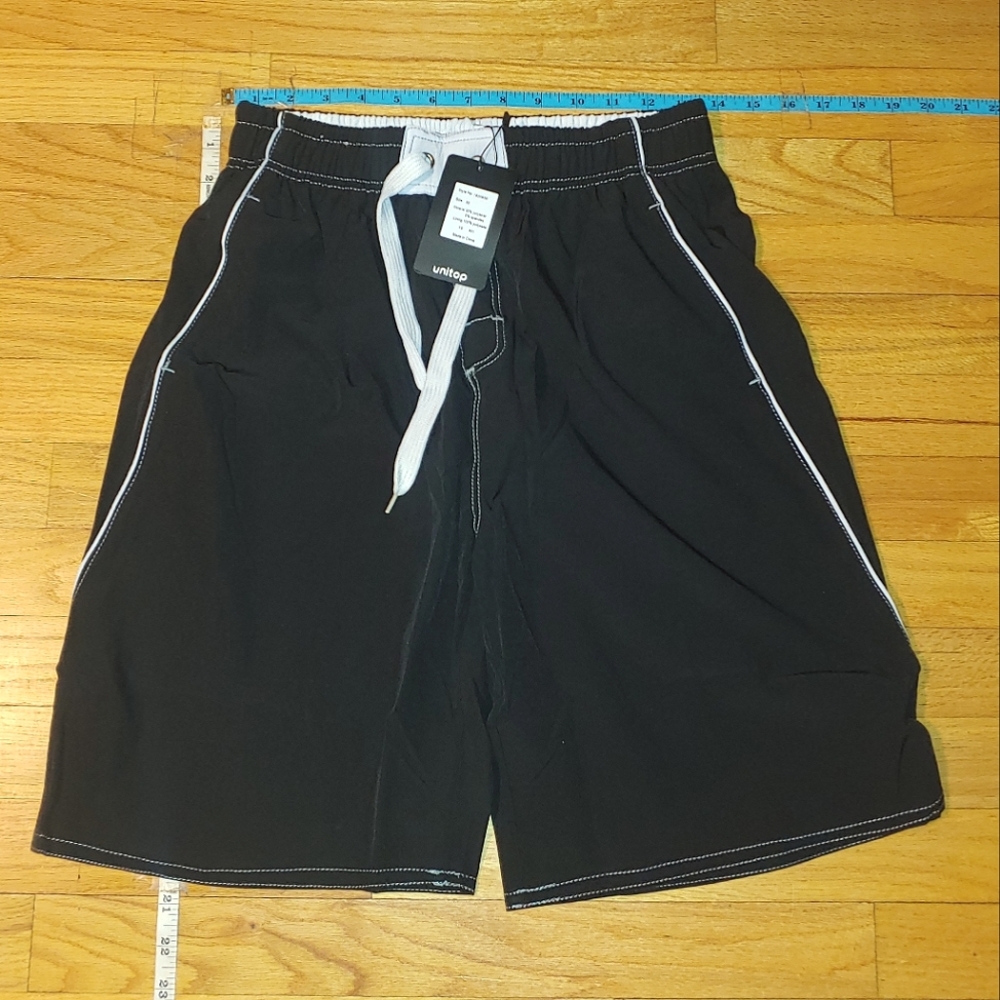 Swimming Shorts Slim Fit Lightweight Hawaiian Surf Swim Trunks Pockets MENS 30